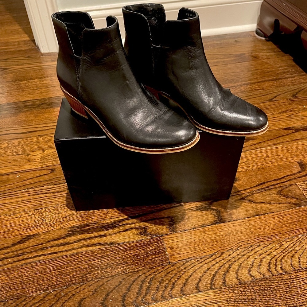 Cole Haan Black Booties